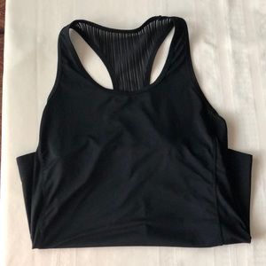 Marina Tek Black Racerback Workout Tank